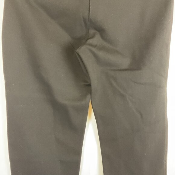 Betabrand Pants M Black Straight Leg Cropped Stretch - Picture 8 of 10